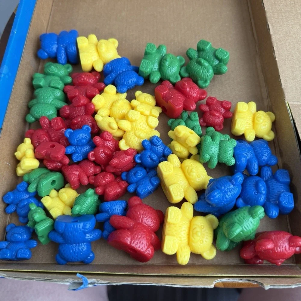Three Bear Family Fun Incomplete Educational‎ Counting Game Vintage Homeschool